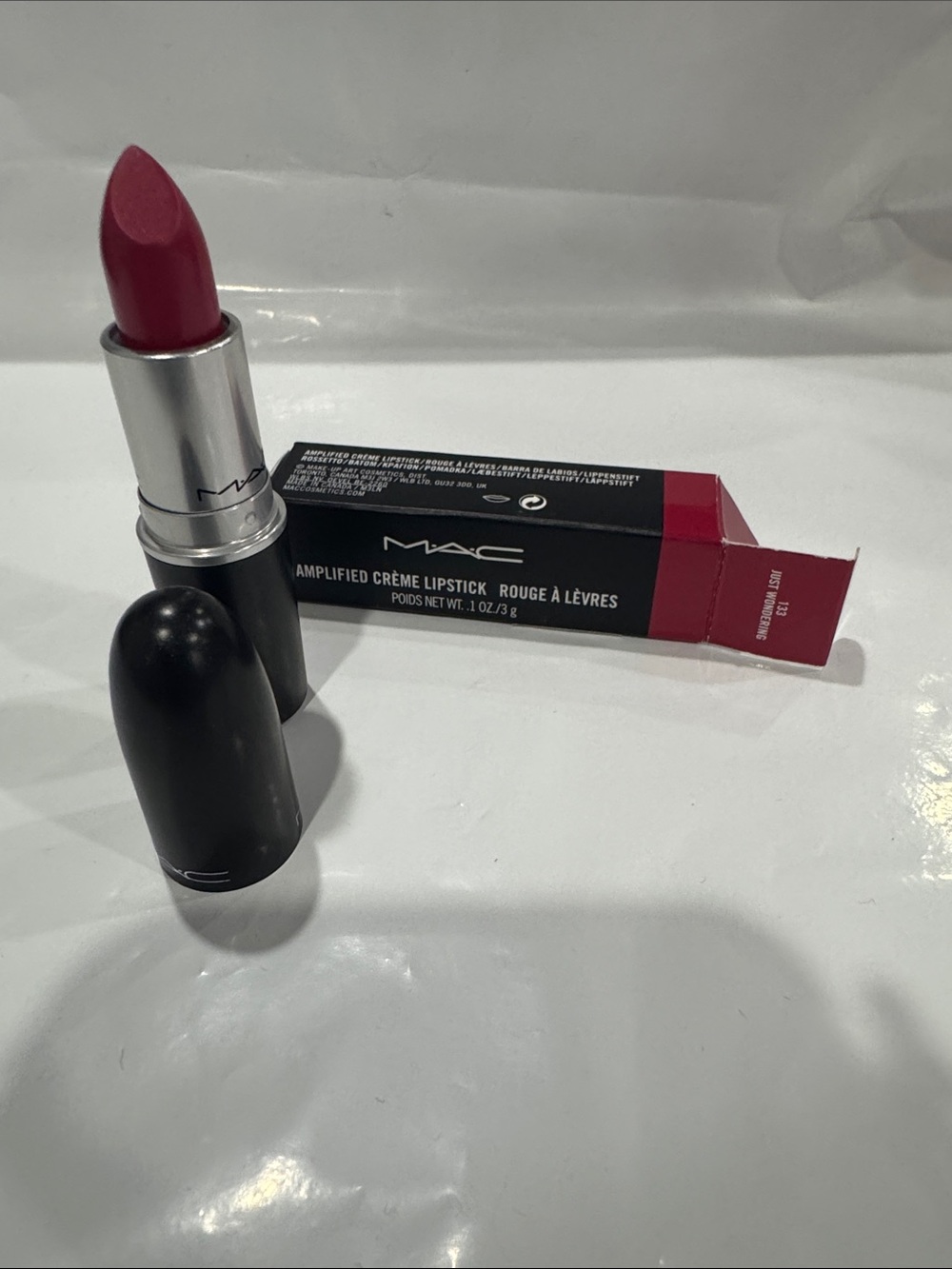 MAC Cosmetics Amplified Crème Lipstick - Deep Pink 133 just wondering